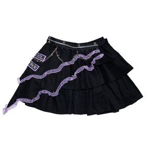 NEW ACDC RAG - Baby Punk Devil Punk Ruffle Skirt